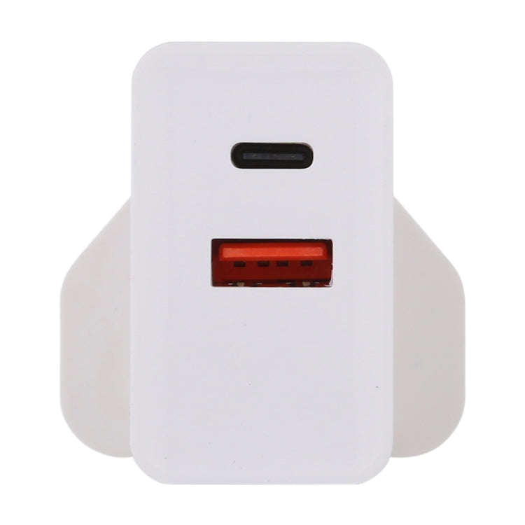 24W PD + QC3.0 Fast Charger Power Adapter Plug Adapter UK Plug