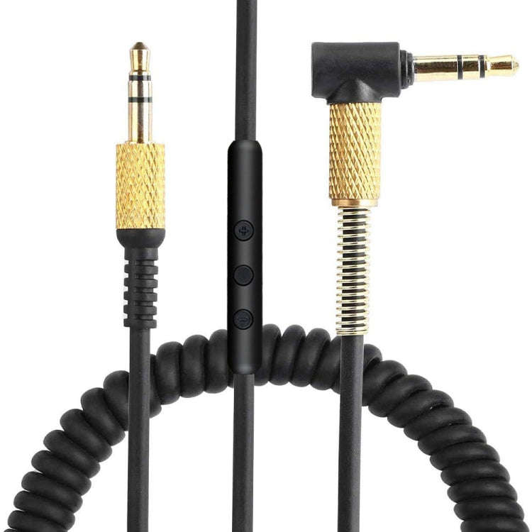 Wire-controlled Call Version 3.5mm Male to Male Earphone Cable for Marshall Earphones, Cable Leng...