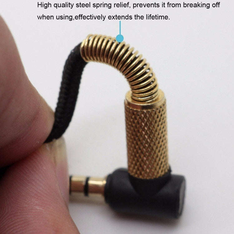 zs0110 For AKG Y40 & Creative Aurvana Live2 & Bose QC25 Standard Version 2.5mm to 3.5mm Earphone ...