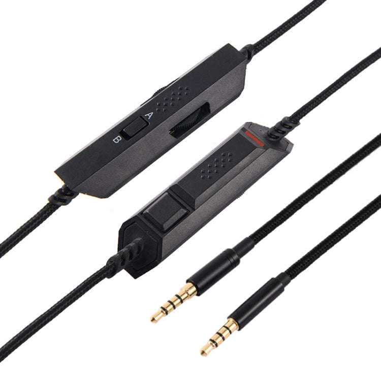 ZS0082 3.5mm Headphone Audio Cable for Logitech G633 G933 (Black)