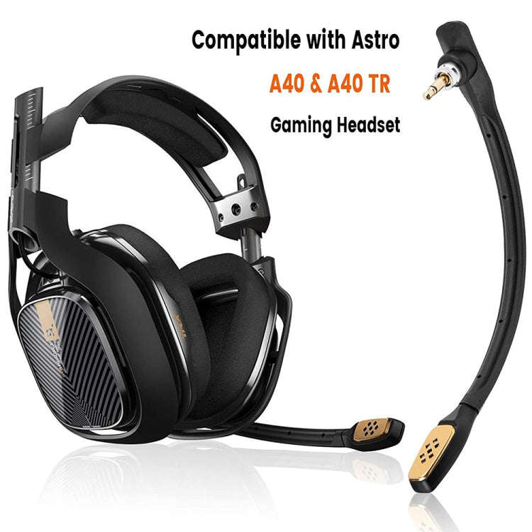 ZS0186 Microphone Head for Logitech ASTRO A40 Noise Cancelling Microphone(Black)