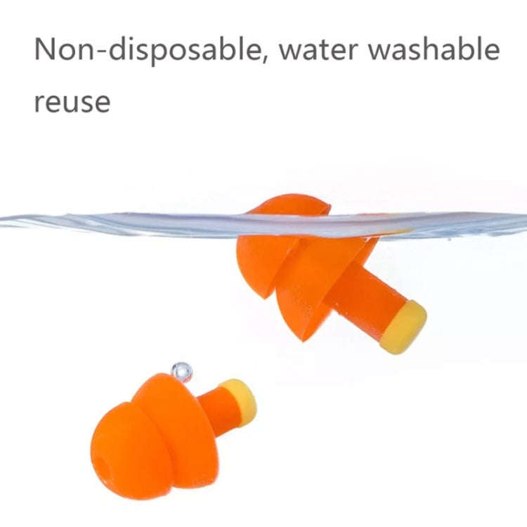 Original Xiaomi Youpin jordan &judy Portable Soundproof Noise Reduction Earplugs(Orange)