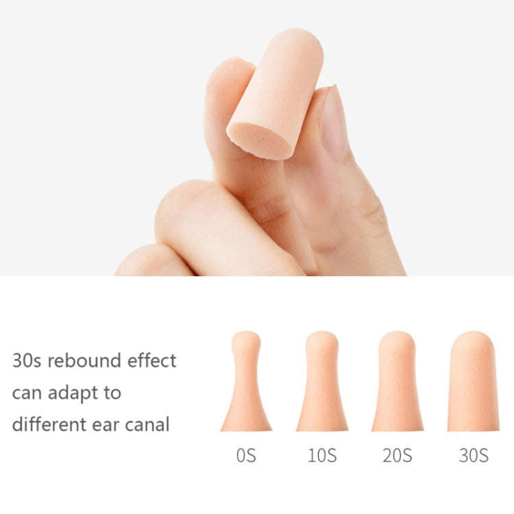 Original Xiaomi Youpin jordan &judy Portable Soundproof Noise Reduction Earplugs(Pink)