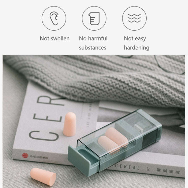 Original Xiaomi Youpin jordan &judy Portable Soundproof Noise Reduction Earplugs(Pink)