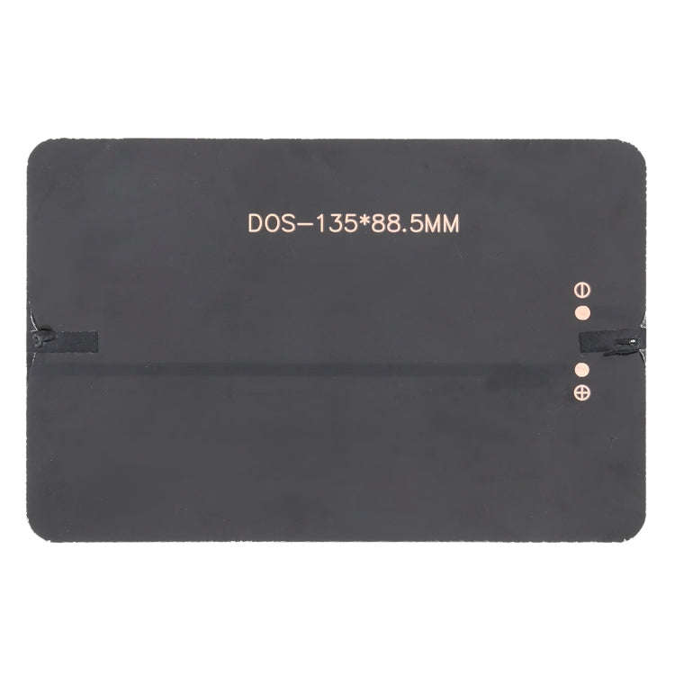 5.5V 1.5W 290mAh DIY Sun Power Battery Solar Panel Module Cell, Size: 135 x 88.5mm