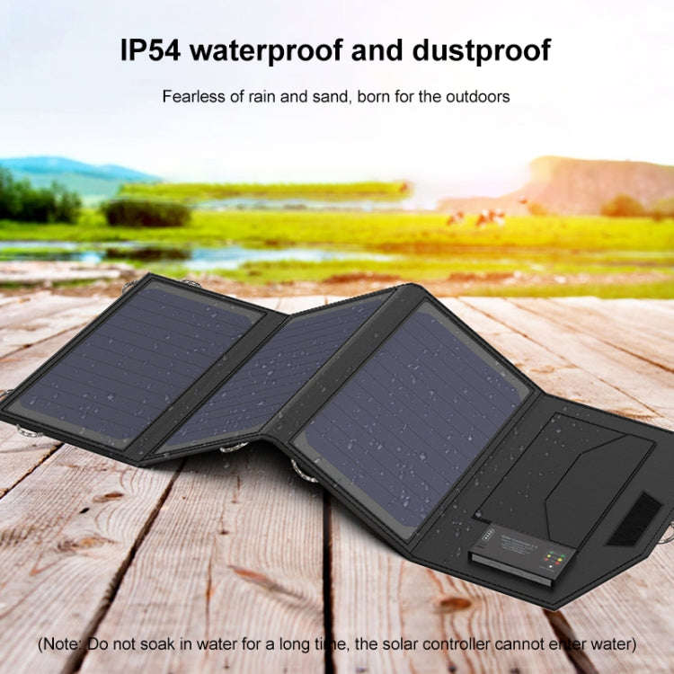 ALLPOWERS Solar Battery Charger Portable 5V 15W Dual USB+ Type-C Portable Solar Panel Charger Out...