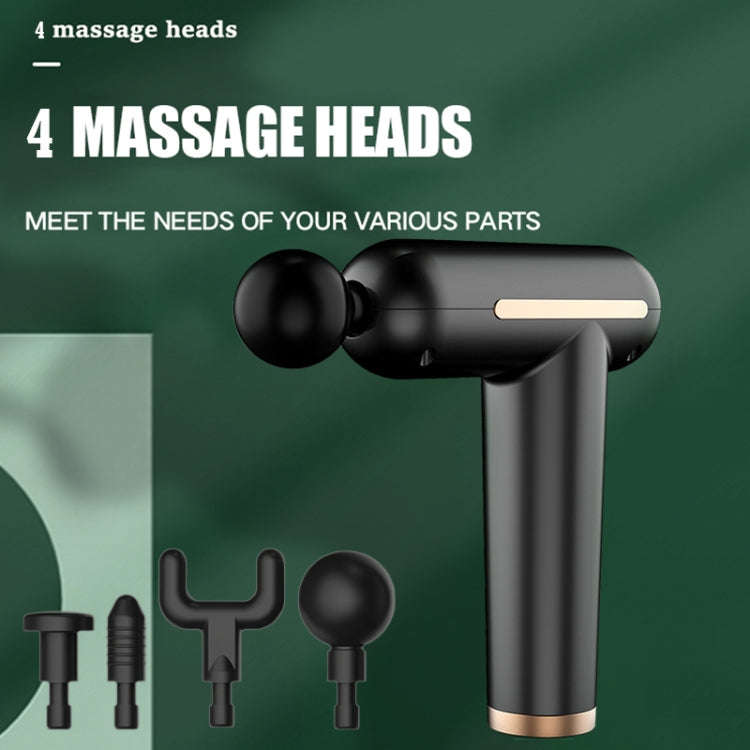 USB Charging Three-speed Vibration Adjustable Mini Fascia Gun Electric Massage Gun Full Body Mass...