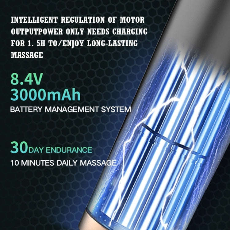 USB Charging Three-speed Vibration Adjustable Mini Fascia Gun Electric Massage Gun Full Body Mass...