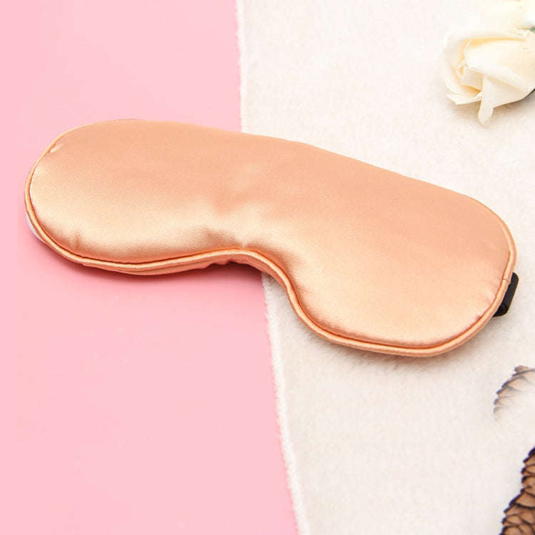 USB Charging Heating Silk Moxa Sleep Eye Mask (Rose Gold)