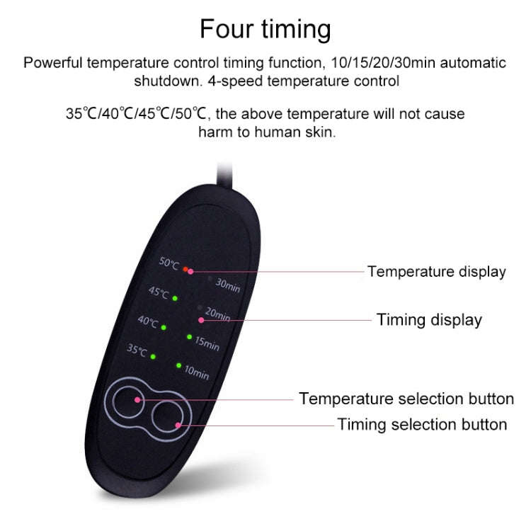 USB Charging Heating Steam Sleep Eye Mask (Purple)