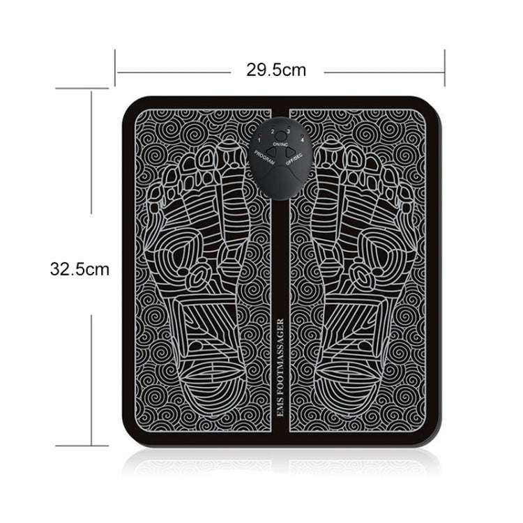 EMS Micro-current Smart Foot Pad Foot Massage Physical Therapy (Battery Version)