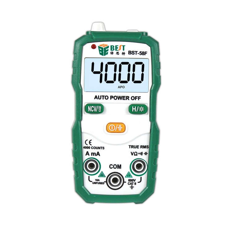 BEST BST-58F Full Automatic Range Multimeter Without Shift Intelligent Identification Digital Mul...