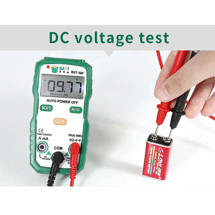 BEST BST-58F Full Automatic Range Multimeter Without Shift Intelligent Identification Digital Mul...