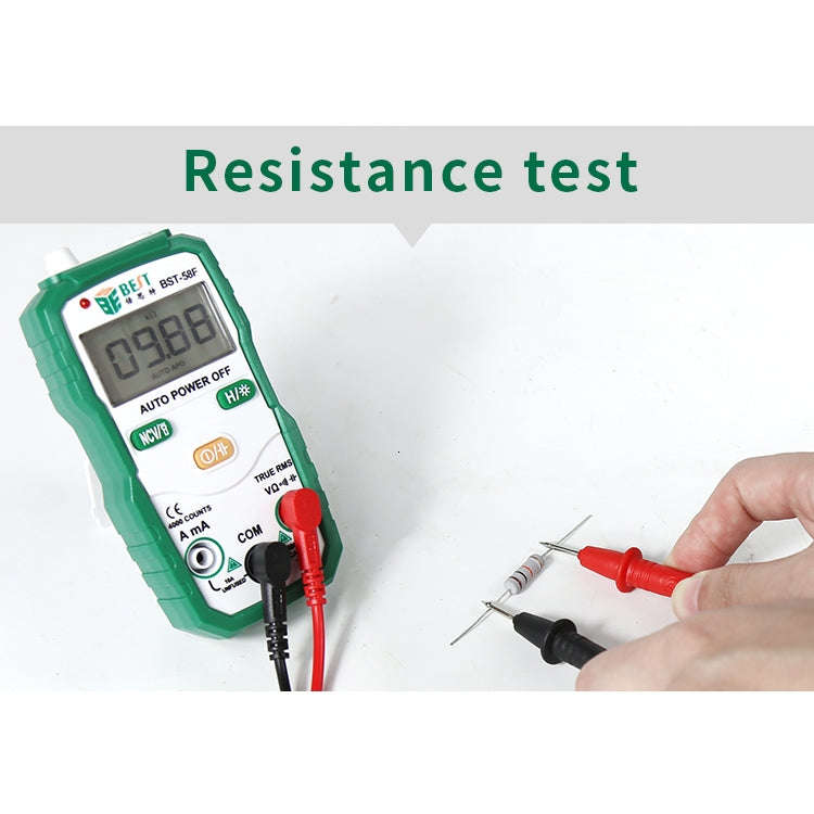 BEST BST-58F Full Automatic Range Multimeter Without Shift Intelligent Identification Digital Mul...
