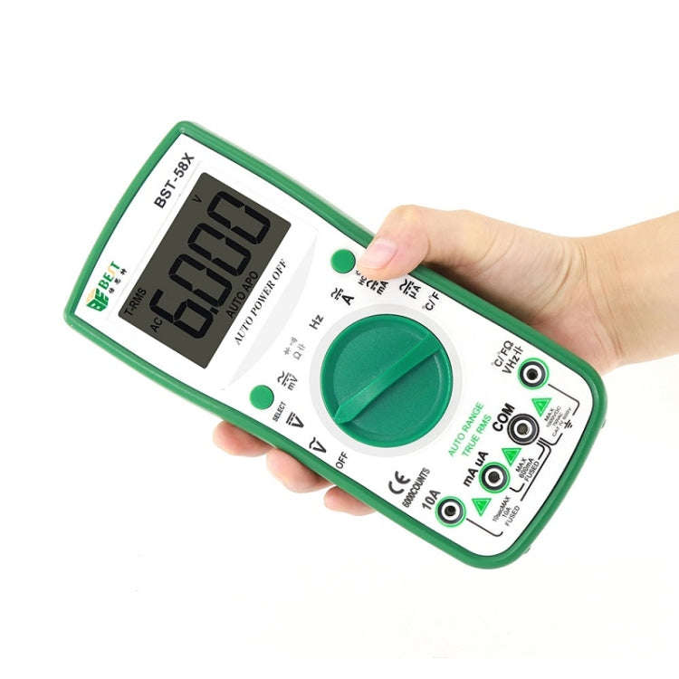 BEST BST-58X Multi-function Digital Multimeter Automatic Range Four Position Semi Backlight Displ...