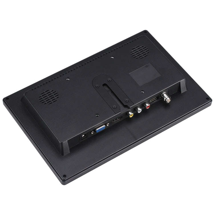 ESCAM T10 10.0 inch TFT LCD 1024x600 Monitor with VGA & HDMI & AV & BNC & USB for PC CCTV Security