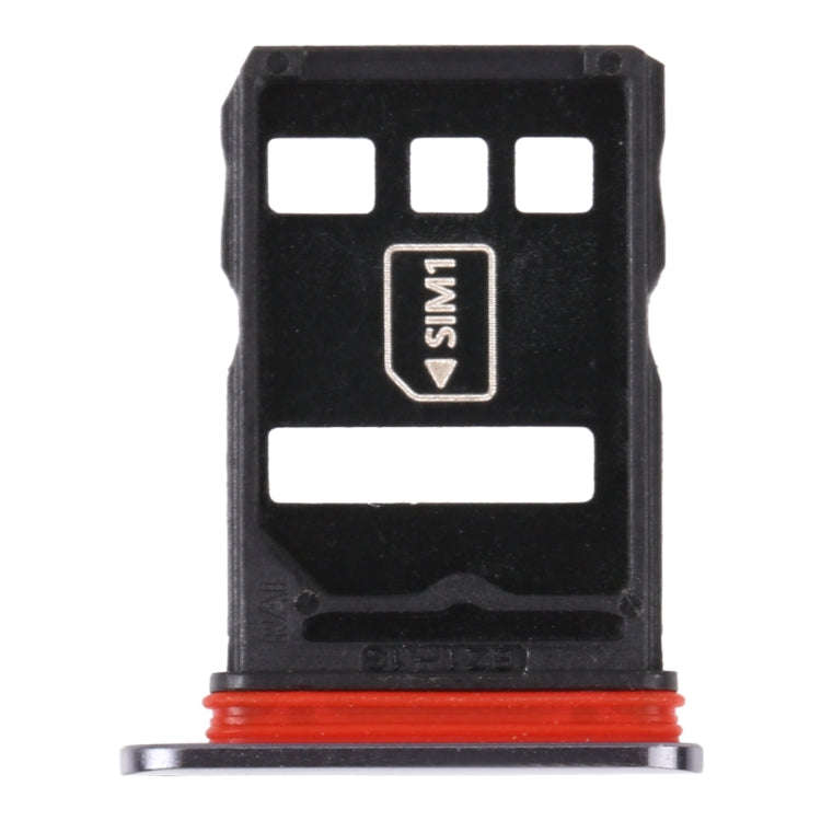 SIM Card Tray + NM Card Tray for Huawei Mate 40 (Black)