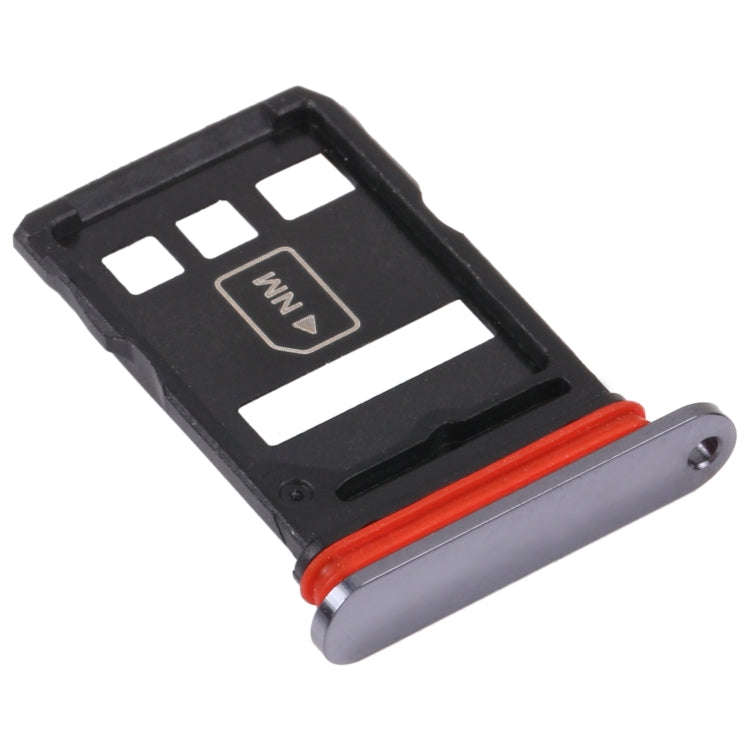 SIM Card Tray + NM Card Tray for Huawei Mate 40 (Black)