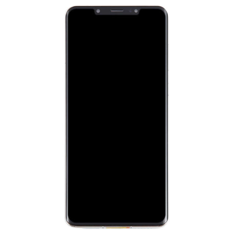 For Huawei Mate 50 Pro Original LCD Screen Digitizer Full Assembly with Frame (Silver)