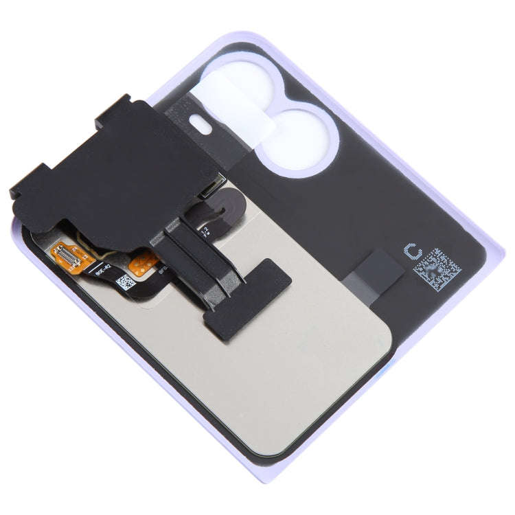 Original LCD Secondary Screen for OPPO Find N2 Flip With Digitizer Full Assembly (Purple)