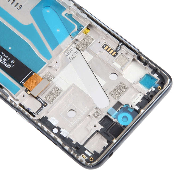 For TCL 20 5G OEM LCD Screen Digitizer Full Assembly with Frame (Black)
