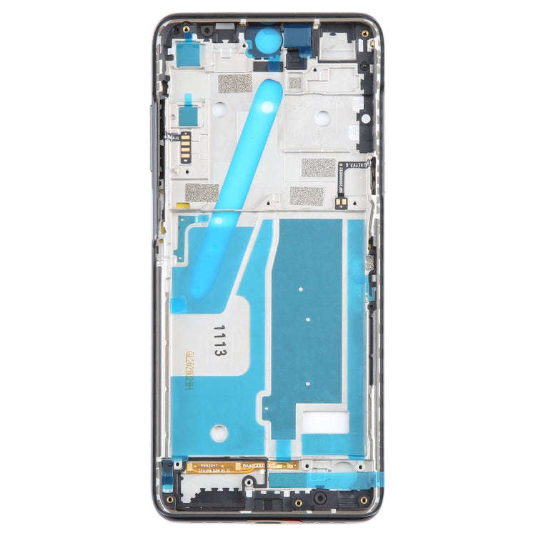 For TCL 20 5G Original Front Housing LCD Frame Bezel Plate (Black)