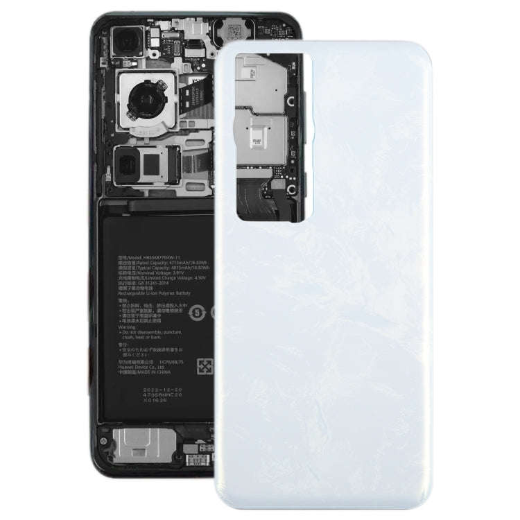 For Huawei P60 Battery Back Cover(White)