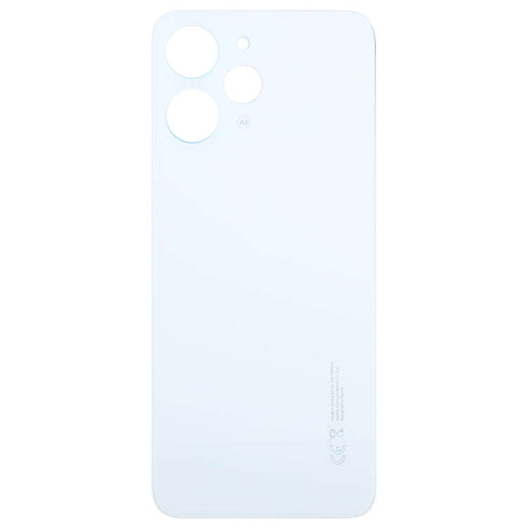 For Xiaomi Redmi 12 4G OEM Glass Material Battery Back Cover(White)