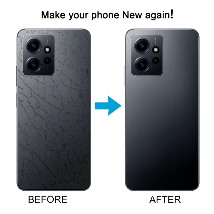For Xiaomi Redmi 12 4G OEM Glass Material Battery Back Cover(Black)