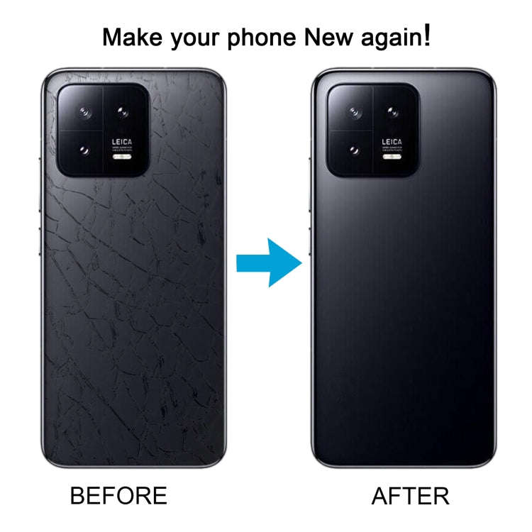 For Xiaomi 13 OEM Glass Material Battery Back Cover(Black)