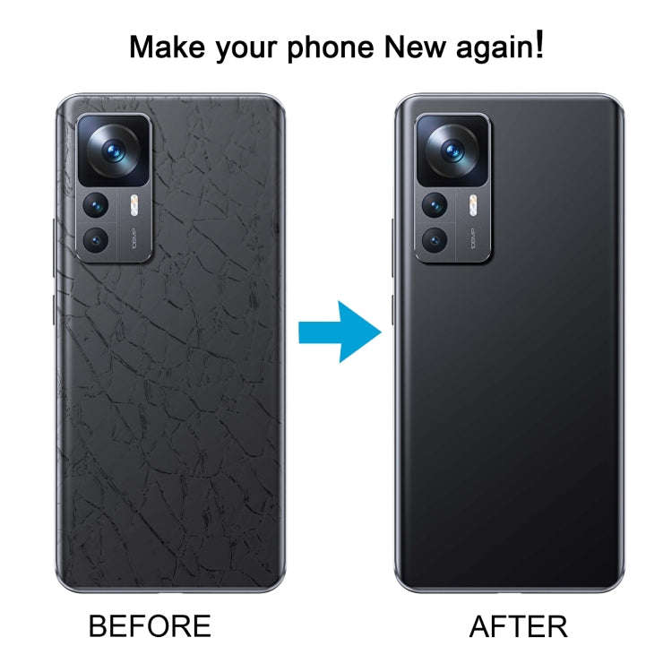 For Xiaomi 12T OEM Glass Material Battery Back Cover(Black)