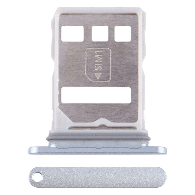 For Huawei Mate 60 Pro+ SIM + NM Card Tray (Silver)