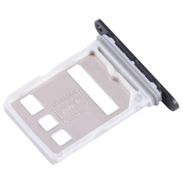 For Huawei Mate 60 Pro SIM + NM Card Tray (Black)
