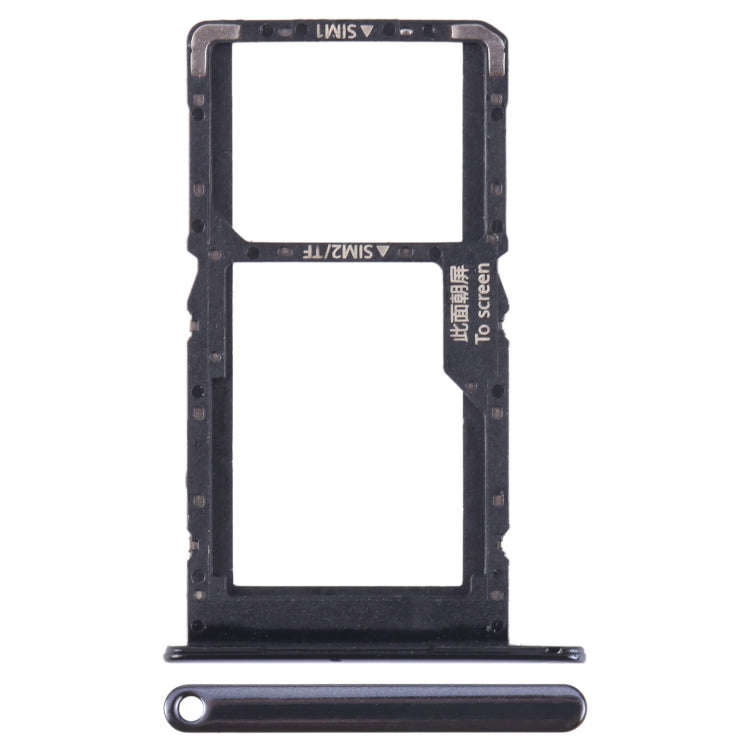 For Huawei Maimang 11 SIM + SIM / Micro SD Card Tray (Black)