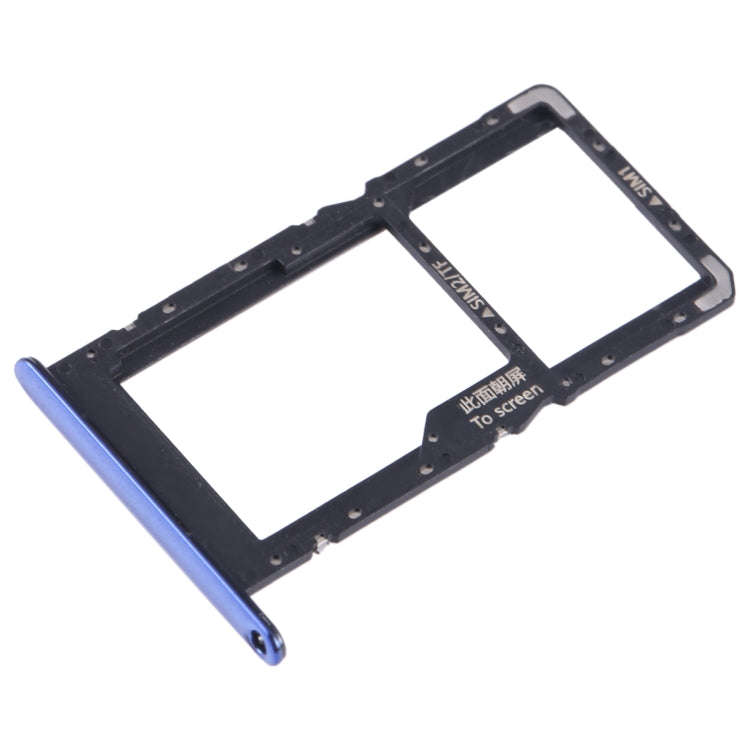 For Huawei Maimang 11 SIM + SIM / Micro SD Card Tray (Blue)