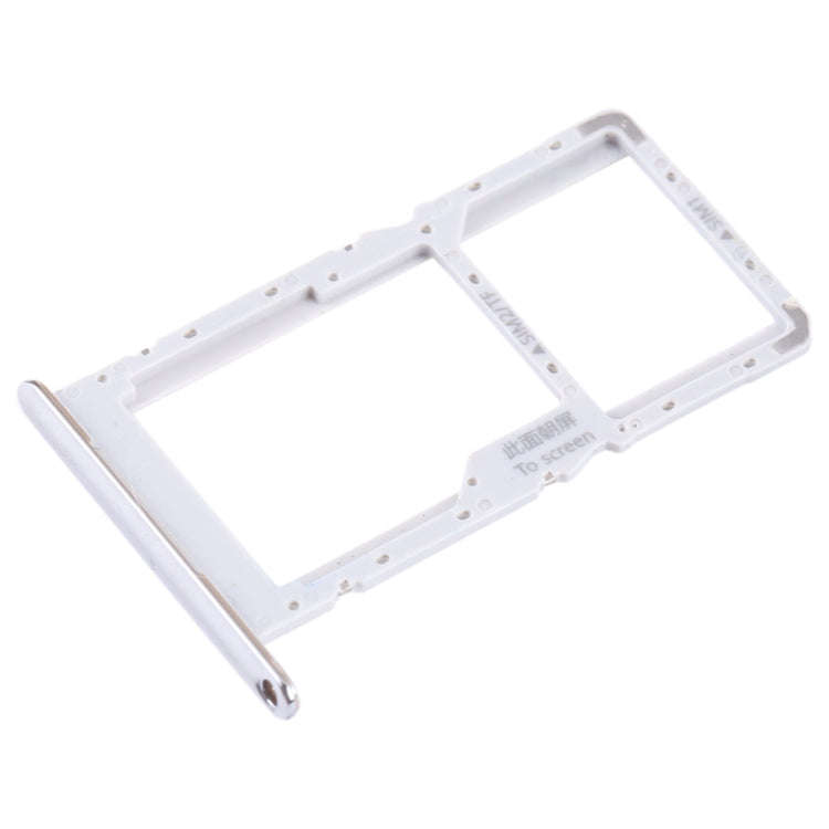 For Huawei Maimang 11 SIM + SIM / Micro SD Card Tray (Silver)