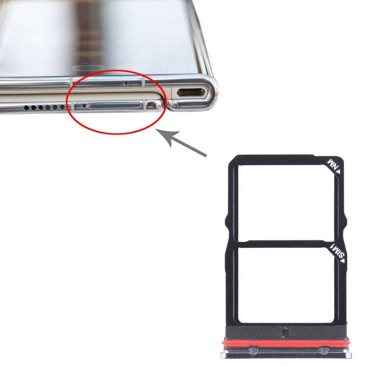 For Huawei Mate XS 2 SIM + NM Card Tray (Silver)