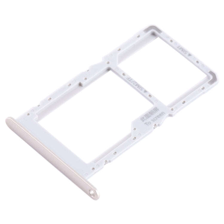 For Huawei Enjoy 60 SIM + SIM / Micro SD Card Tray (Gold)