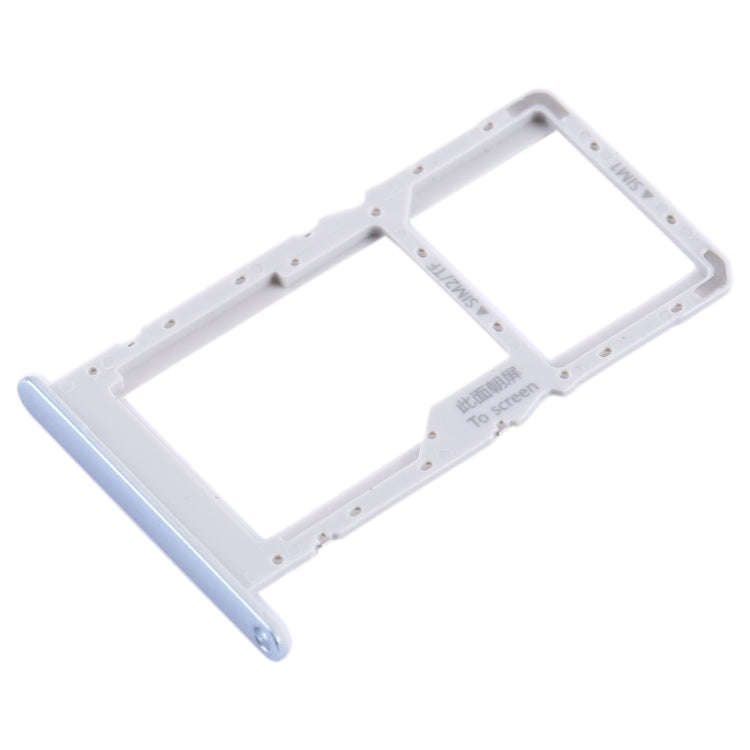 For Huawei Enjoy 60 SIM + SIM / Micro SD Card Tray (Blue)