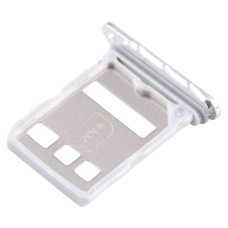 For Huawei P60 Art SIM + NM Card Tray (Silver)