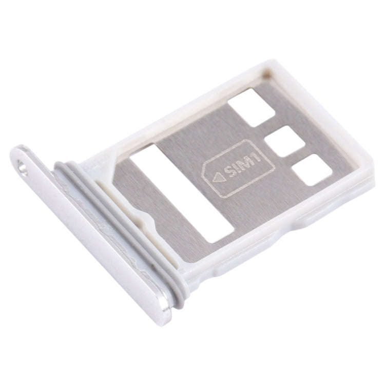 For Huawei P60 SIM + NM Card Tray (Silver)