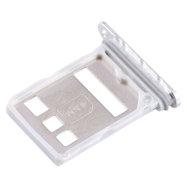 For Huawei P60 SIM + NM Card Tray (Silver)