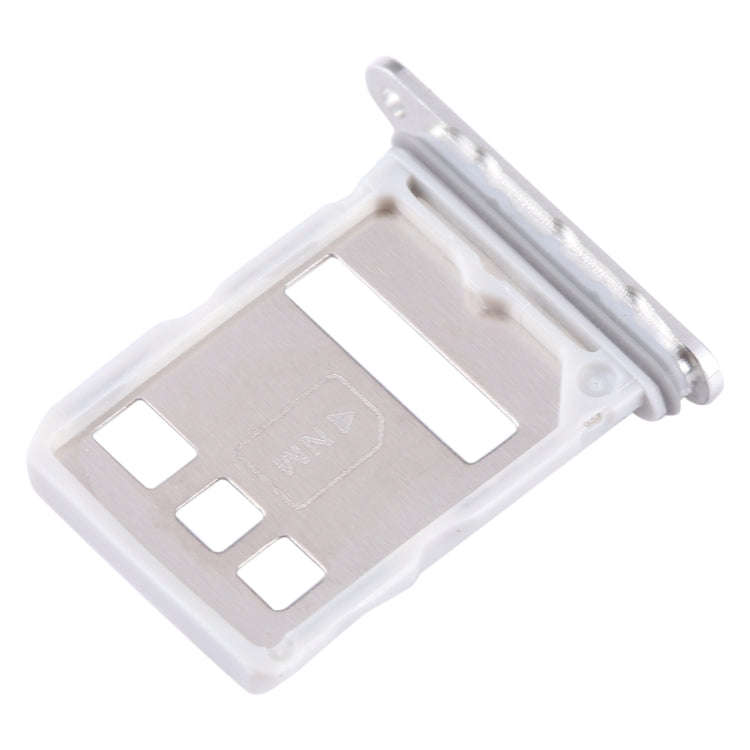 For Huawei P60 Pro SIM + NM Card Tray (Silver)
