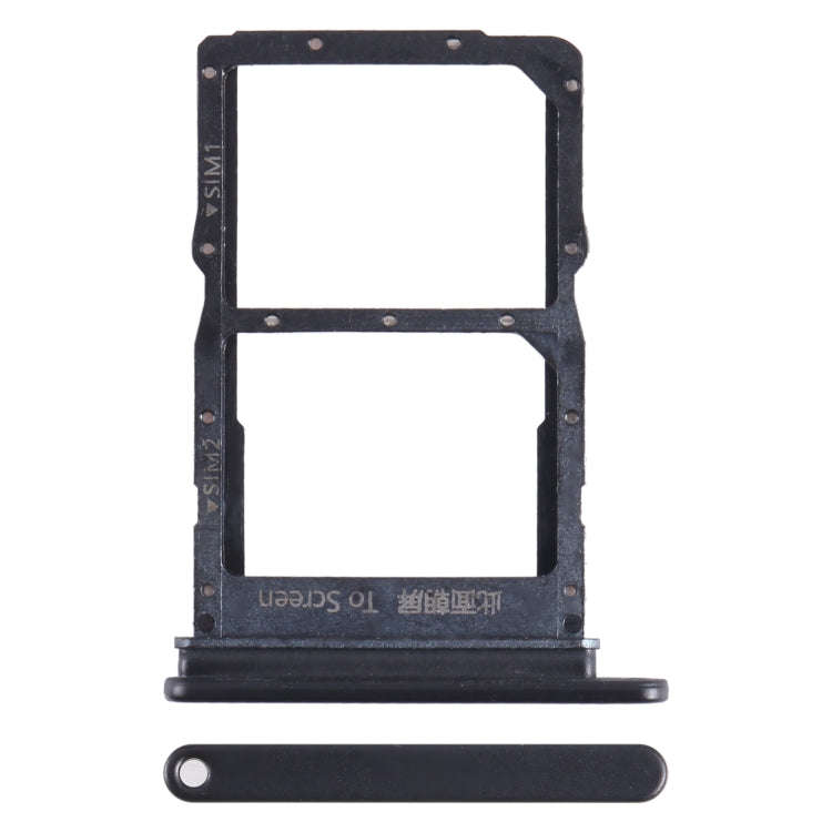 For Honor V40 Lite SIM + SIM Card Tray (Black)
