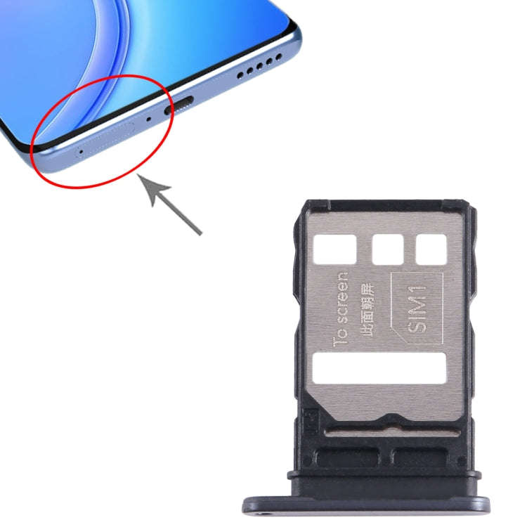 For Honor 60 Pro SIM + SIM Card Tray (Black)