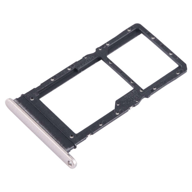 For Honor Play6T SIM + SIM / Micro SD Card Tray (Gold)