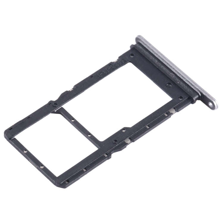For Honor X5 Plus SIM + SIM / Micro SD Card Tray (Silver)