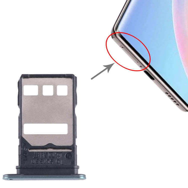 For Honor 60 SE SIM Card Tray (Green)