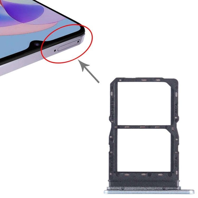For Honor Play 40S SIM + SIM Card Tray (Green)