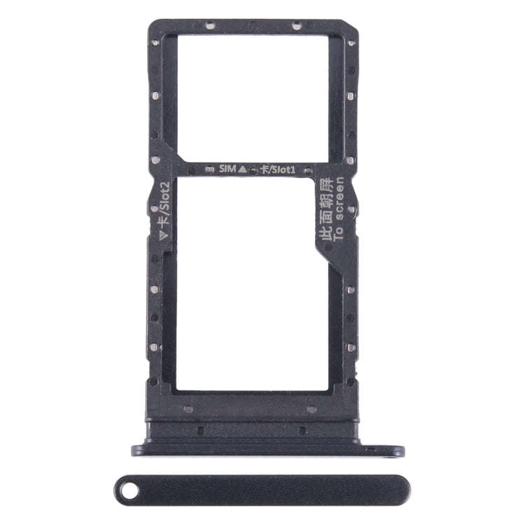 For Honor Play 20A SIM + SIM / Micro SD Card Tray (Black)